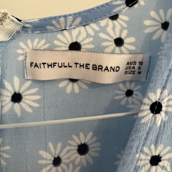 Faithfull the brand Ilia floral mini dress size 4 - Picture 7 of 15